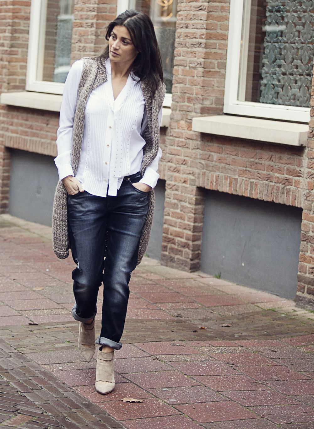 streetstyle look Kiro by Kim relaxed fit jeans www.blogforshops.nl