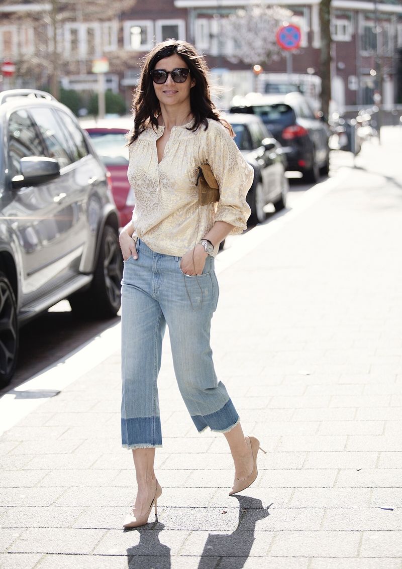 Streetstyle mom jeans Isabel Marant spring 2016 BlogForshops for Misses Breda