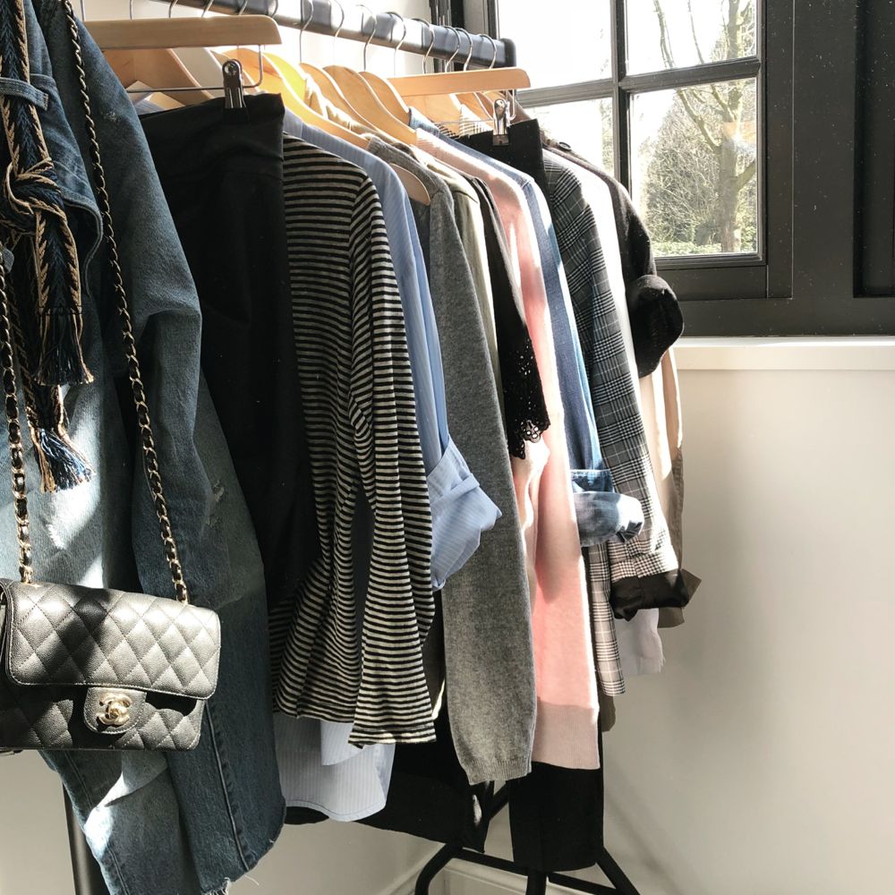 closet styling spring 2018 basics Sabrina Styling Stories